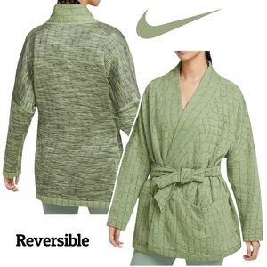 🌼SALE🌼 NIKE 1X YOGA Revisable Oversized Plus THERMA FIT Soft feel Jacket